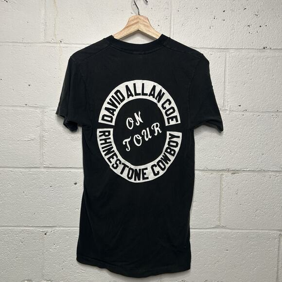 Vintage David Allan Coe “Rhinestone Cowboy” On Tour 1991 Tee - Picture 2 of 8